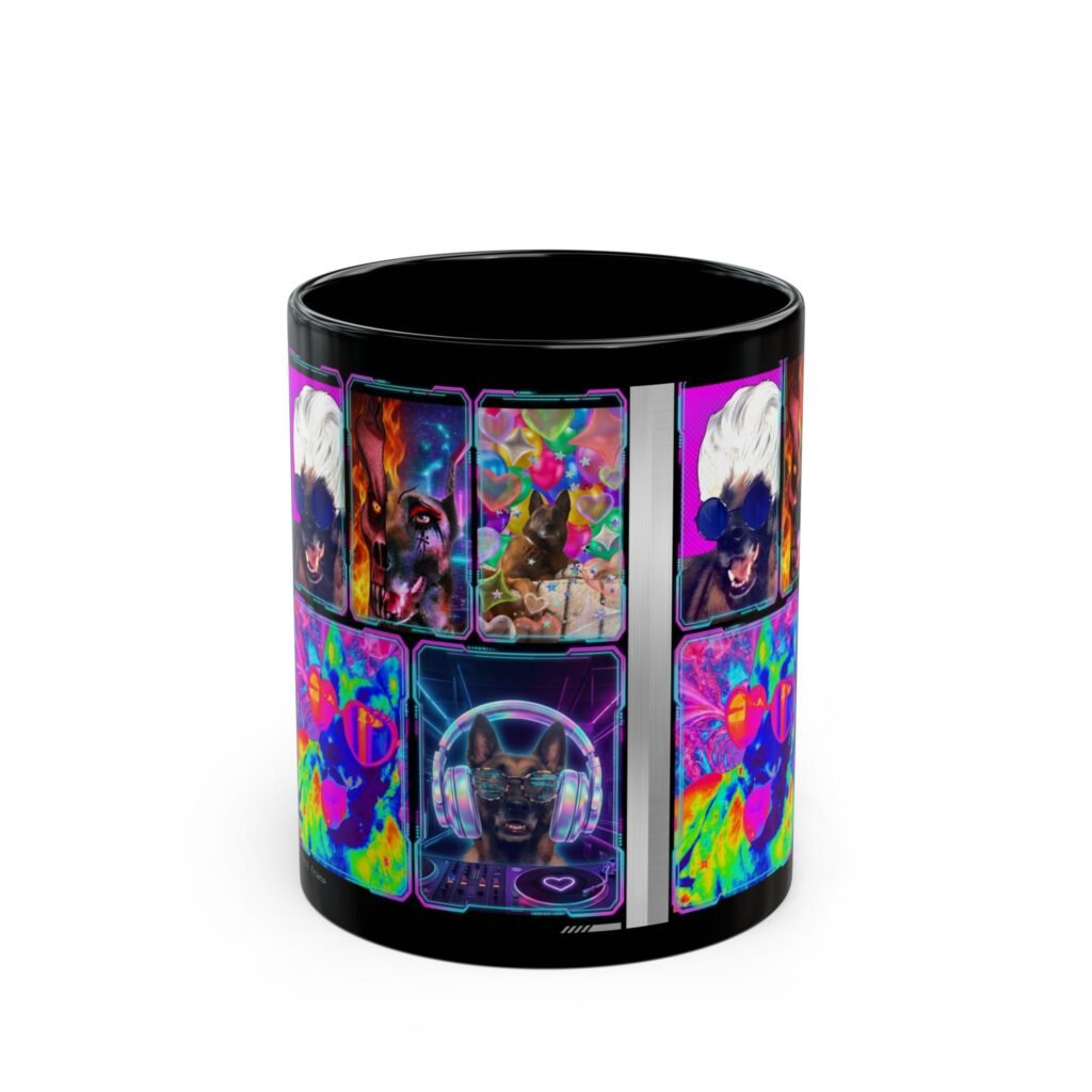 Mug « Psychedelic Indianna Collage » —