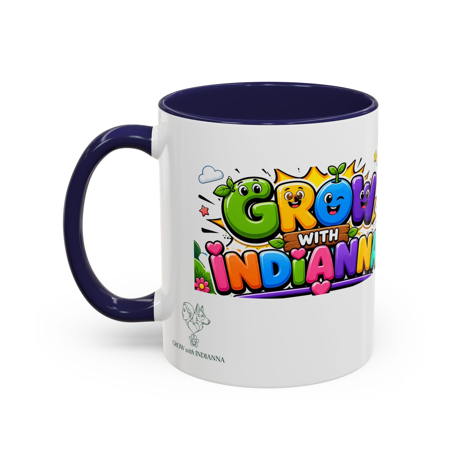 Mug Bicolore « Grow with Indianna »— Collection Grow with Indianna – Image 7