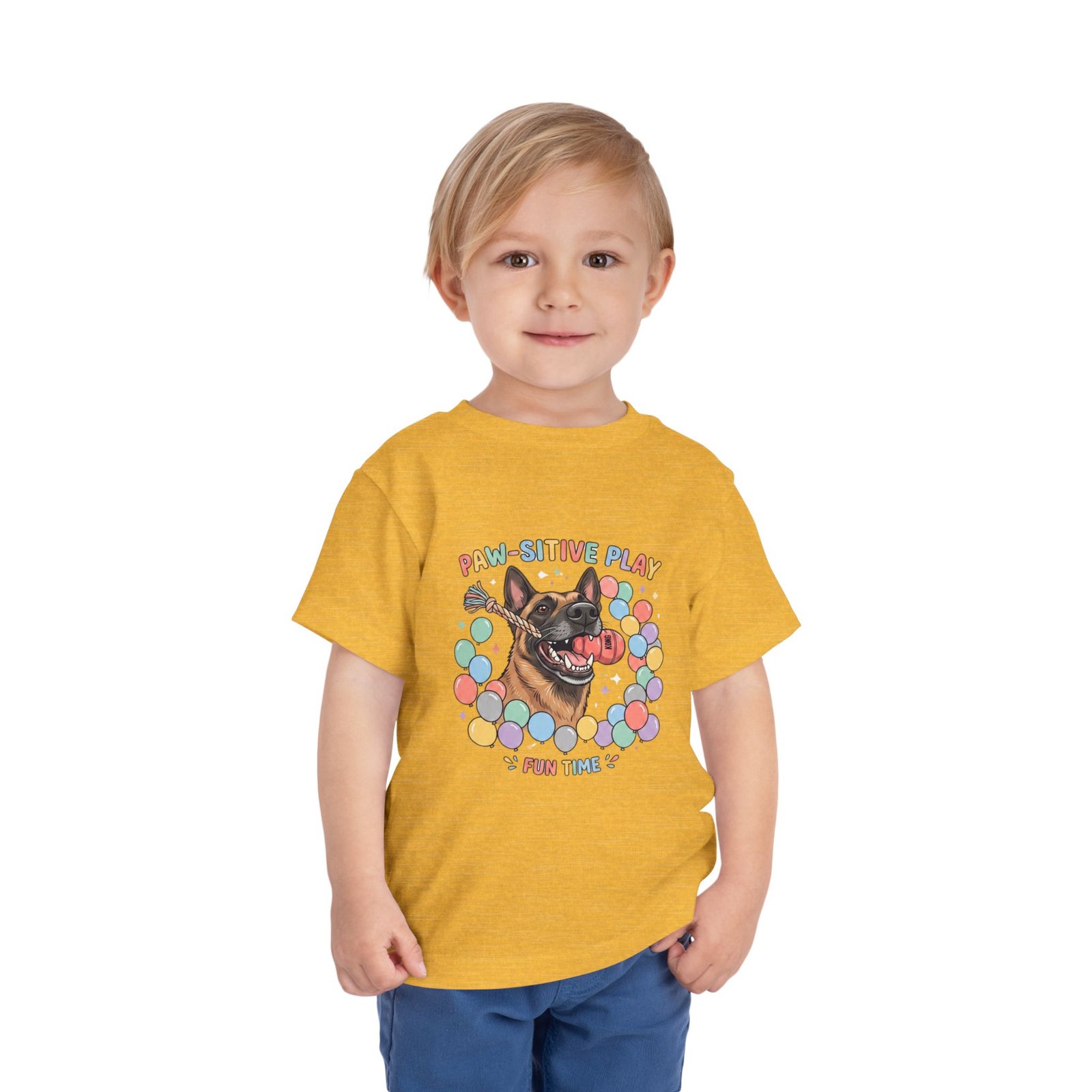 T-shirt Enfant « Paw-sitive Play » —Collection Grow with Indianna – Image 31