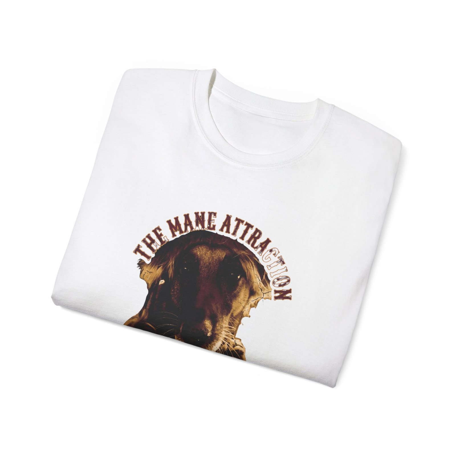 T-shirt Vintage « Cute Indianna Portrait — Bark Loud » —Collection Grow with Indianna – Image 4