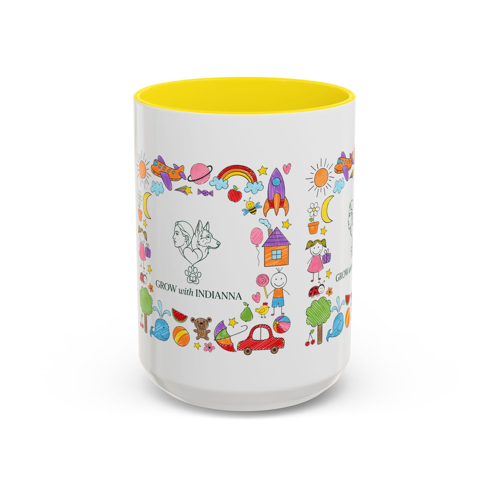 Mug Bicolore "Grow with Indianna"—Collection Grow with Indianna – Image 53