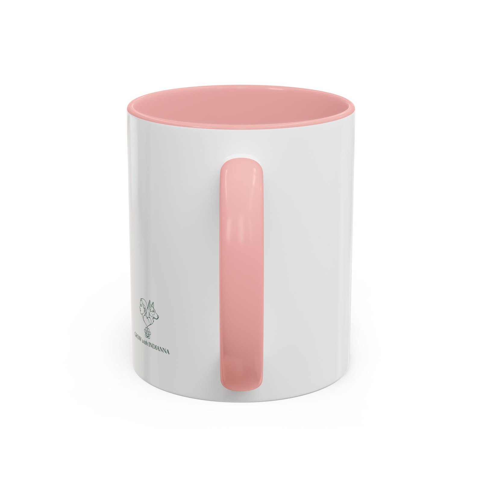Mug Bicolore « Powered by Coffee and Dog Hair » – Collection Grow with Indianna – Image 12