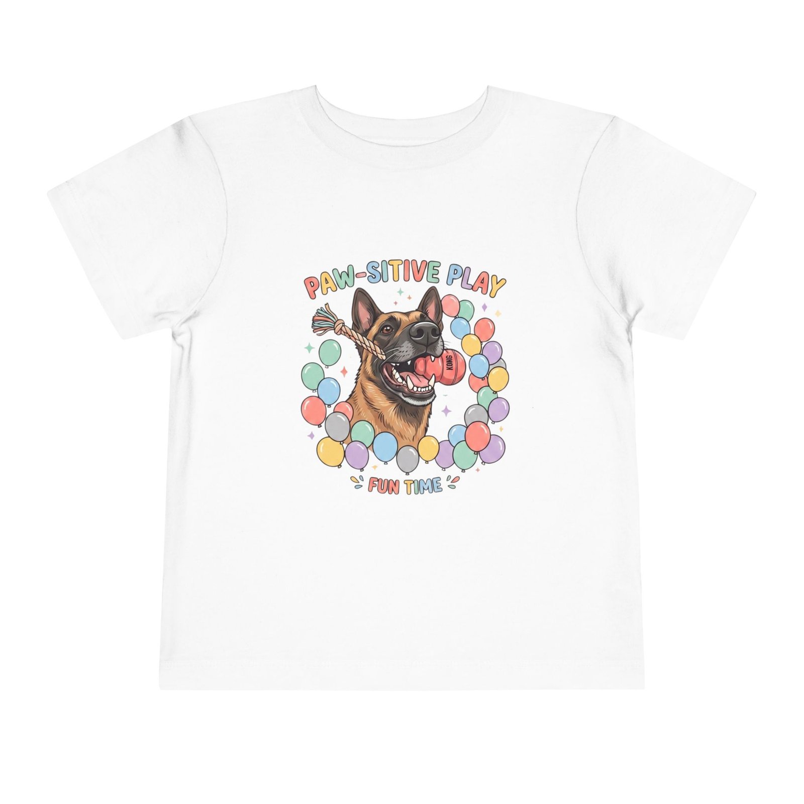 T-shirt Enfant « Paw-sitive Play » —Collection Grow with Indianna
