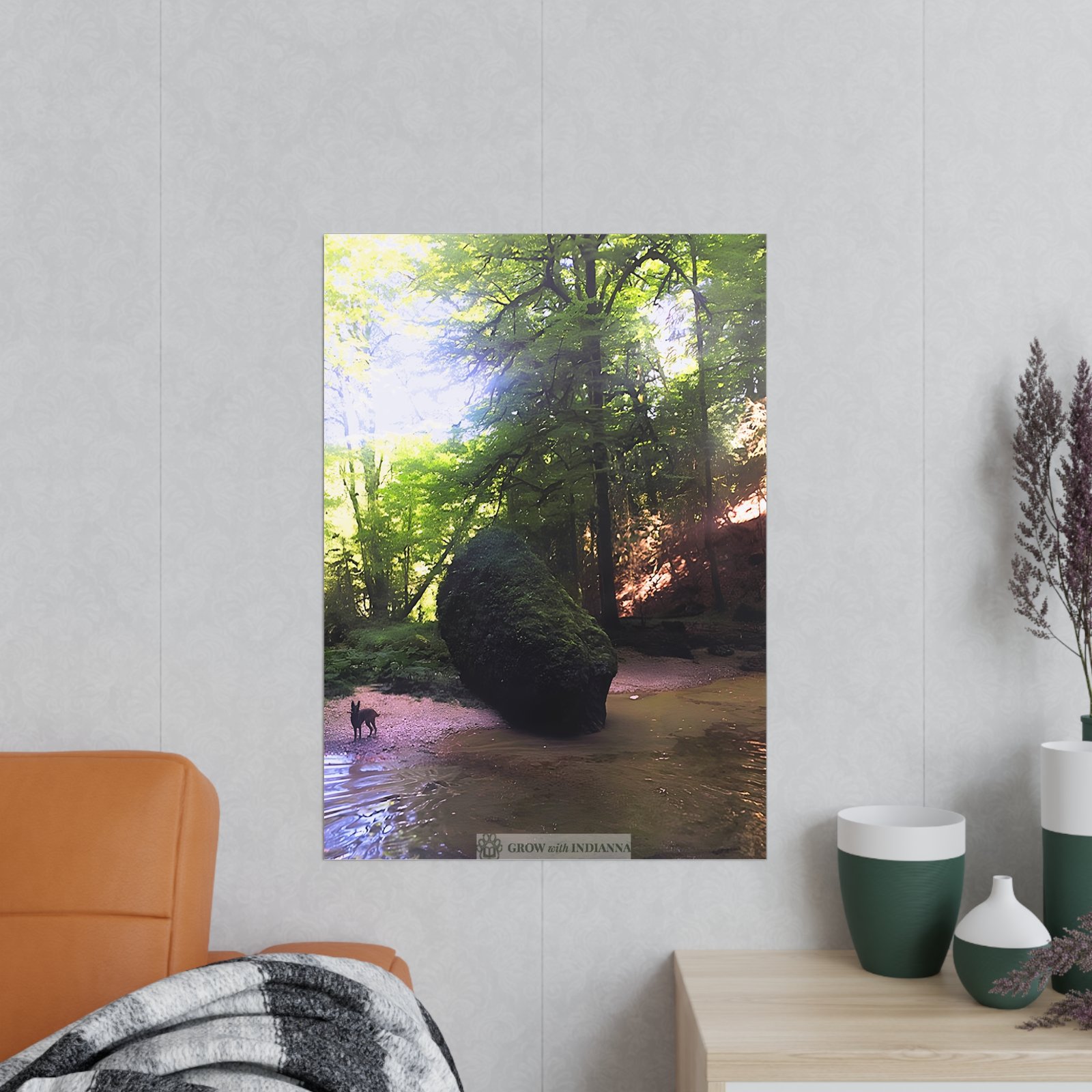 Affiche Photo Officielle "La Forêt Lumineuse" – Collection Grow with Indianna – Image 11