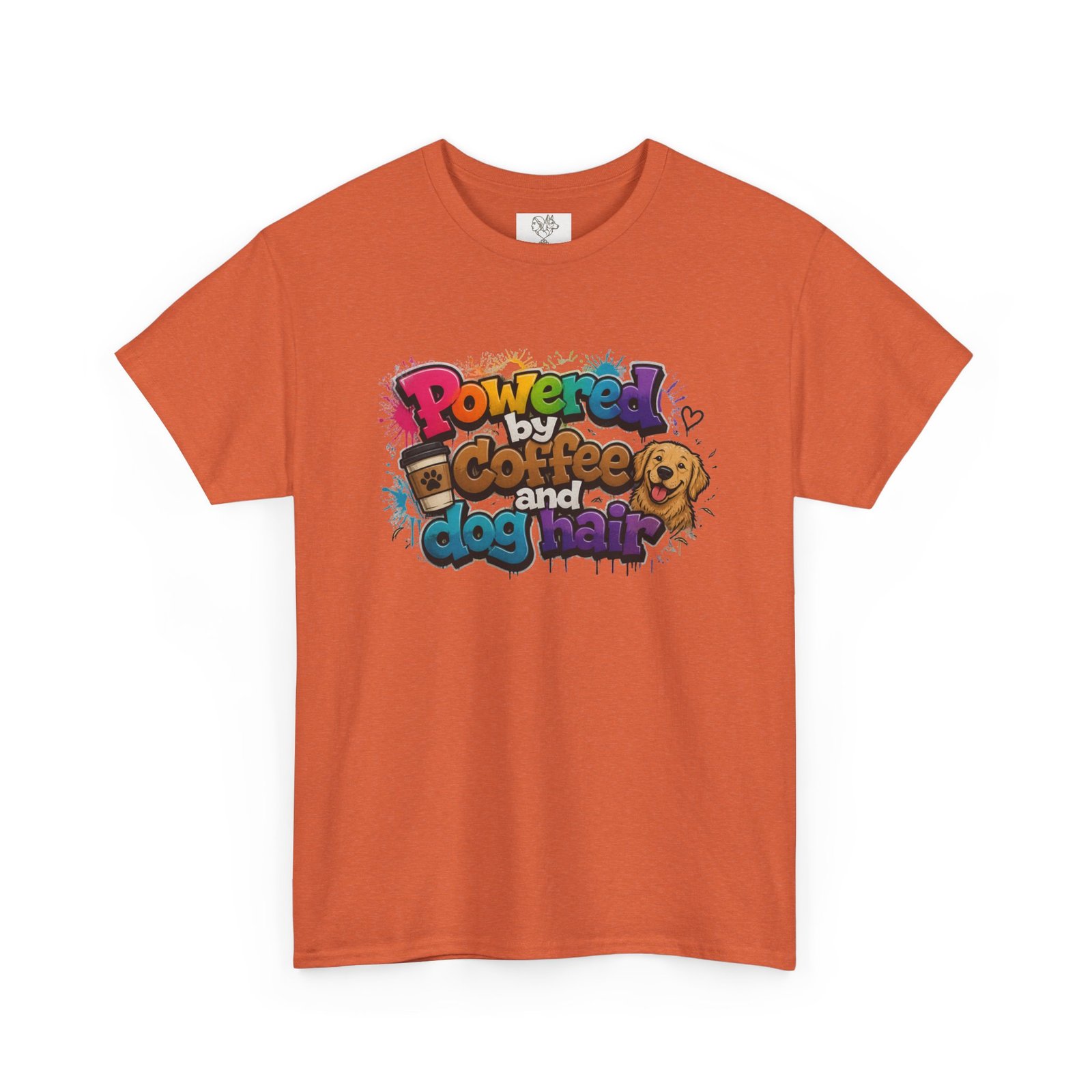 T-shirt « Powered by Coffee and Dogs » —Collection Grow with Indianna – Image 67