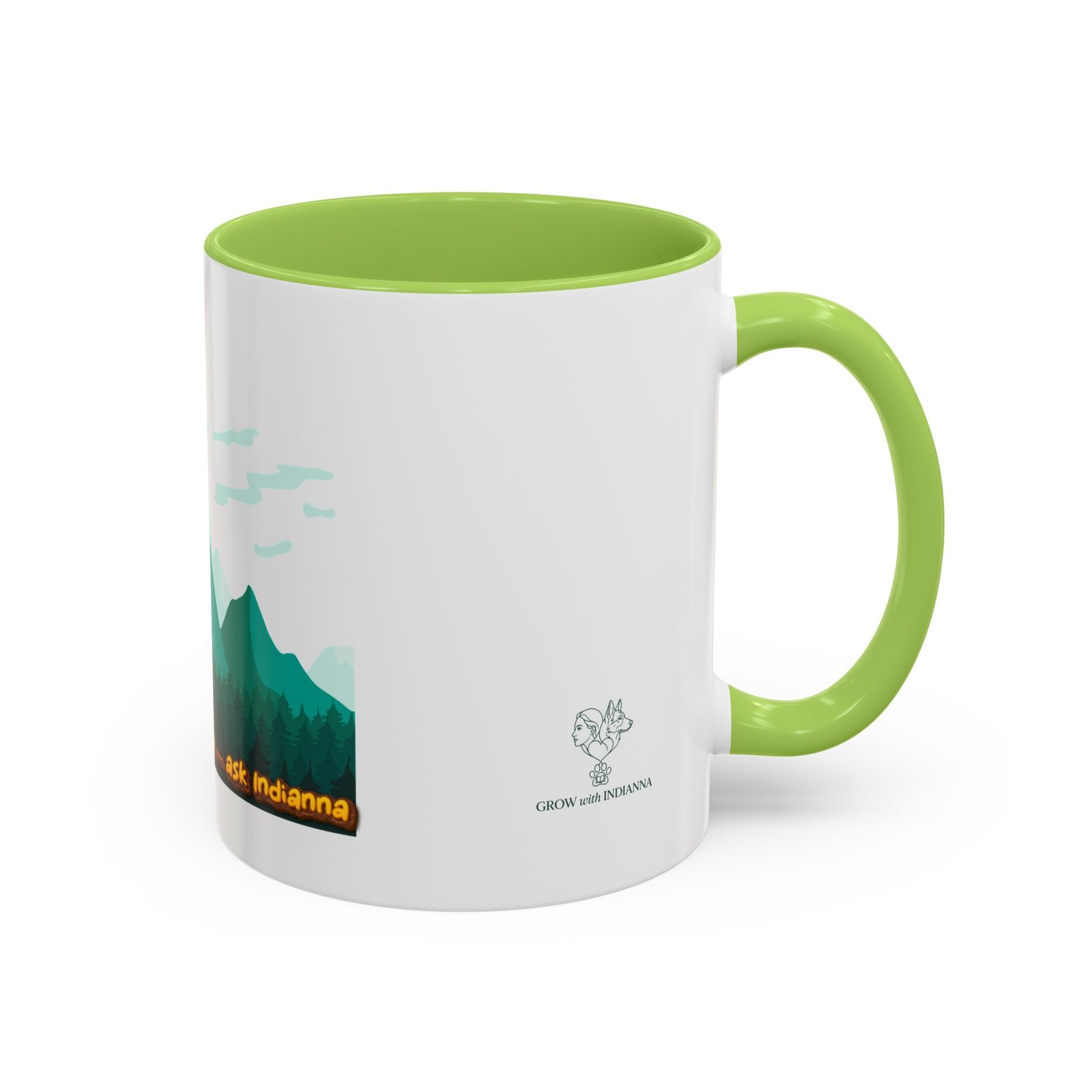 Mug Bicolore « Indiana Mountains » —Collection Grow with Indianna – Image 58