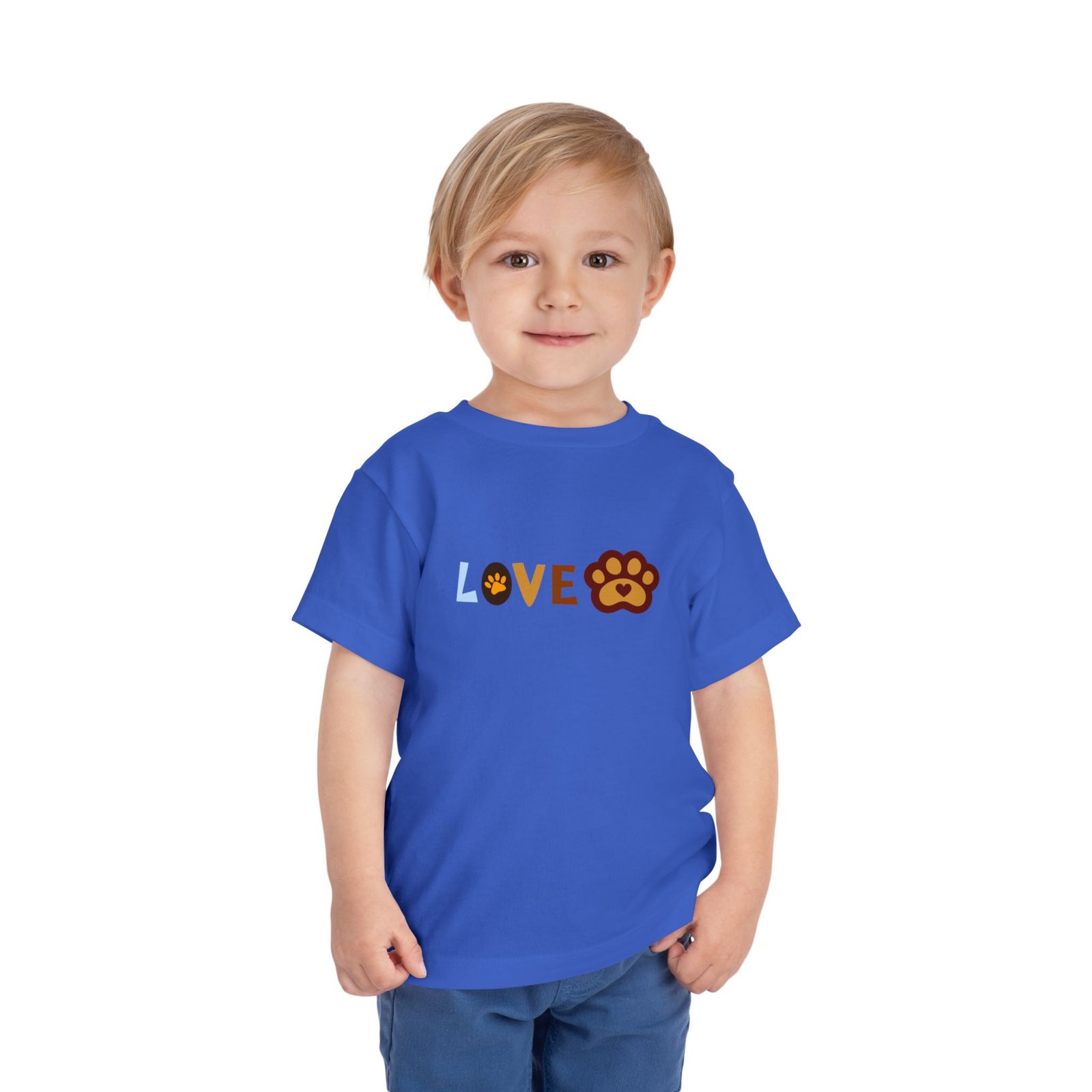 T-shirt Enfant « Love Paws » — Collection Grow with Indianna – Image 39