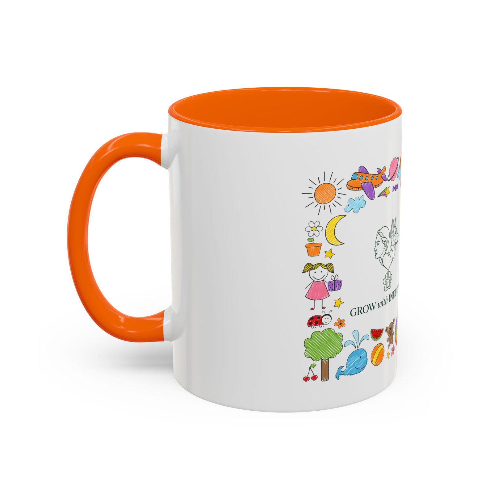 Mug Bicolore "Grow with Indianna"—Collection Grow with Indianna – Image 43