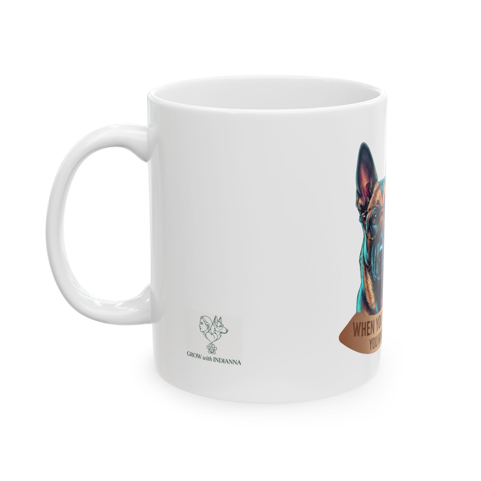 Mug « When you Know » —Collection Grow with Indianna – Image 3