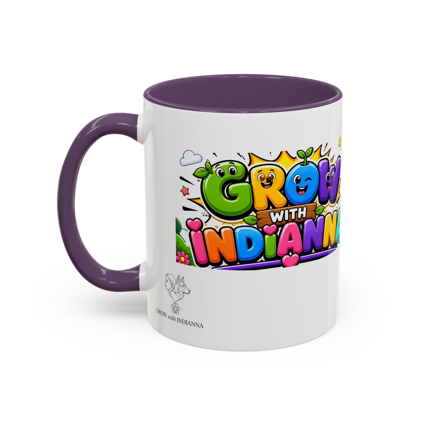 Mug Bicolore « Grow with Indianna »— Collection Grow with Indianna – Image 63