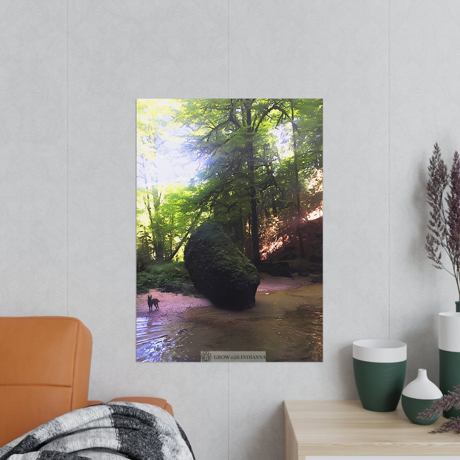 Affiche Photo Officielle "La Forêt Lumineuse" – Collection Grow with Indianna – Image 8