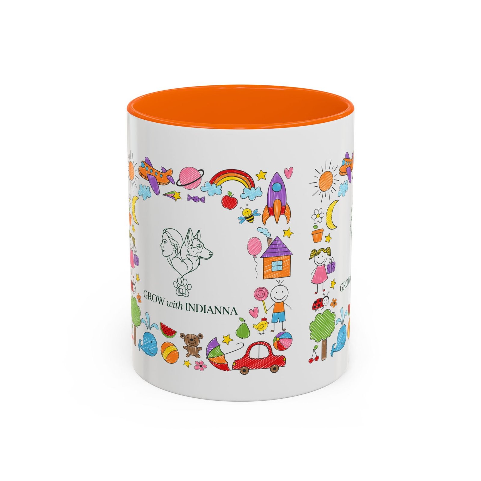 Mug Bicolore "Grow with Indianna"—Collection Grow with Indianna – Image 41