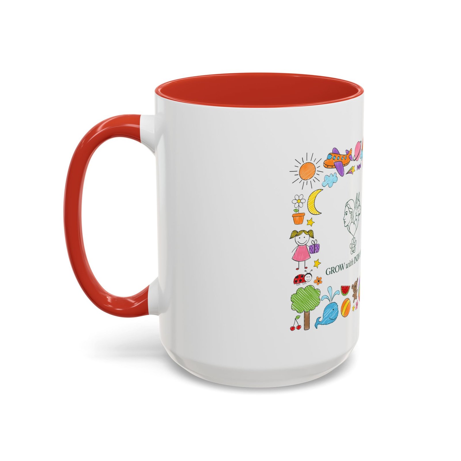 Mug Bicolore "Grow with Indianna"—Collection Grow with Indianna – Image 31