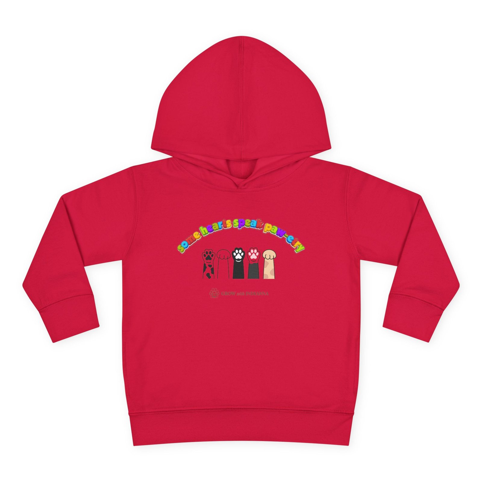 Sweat à Capuche Enfant « Paws & Rainbow » —Collection Grow with Indianna – Image 33