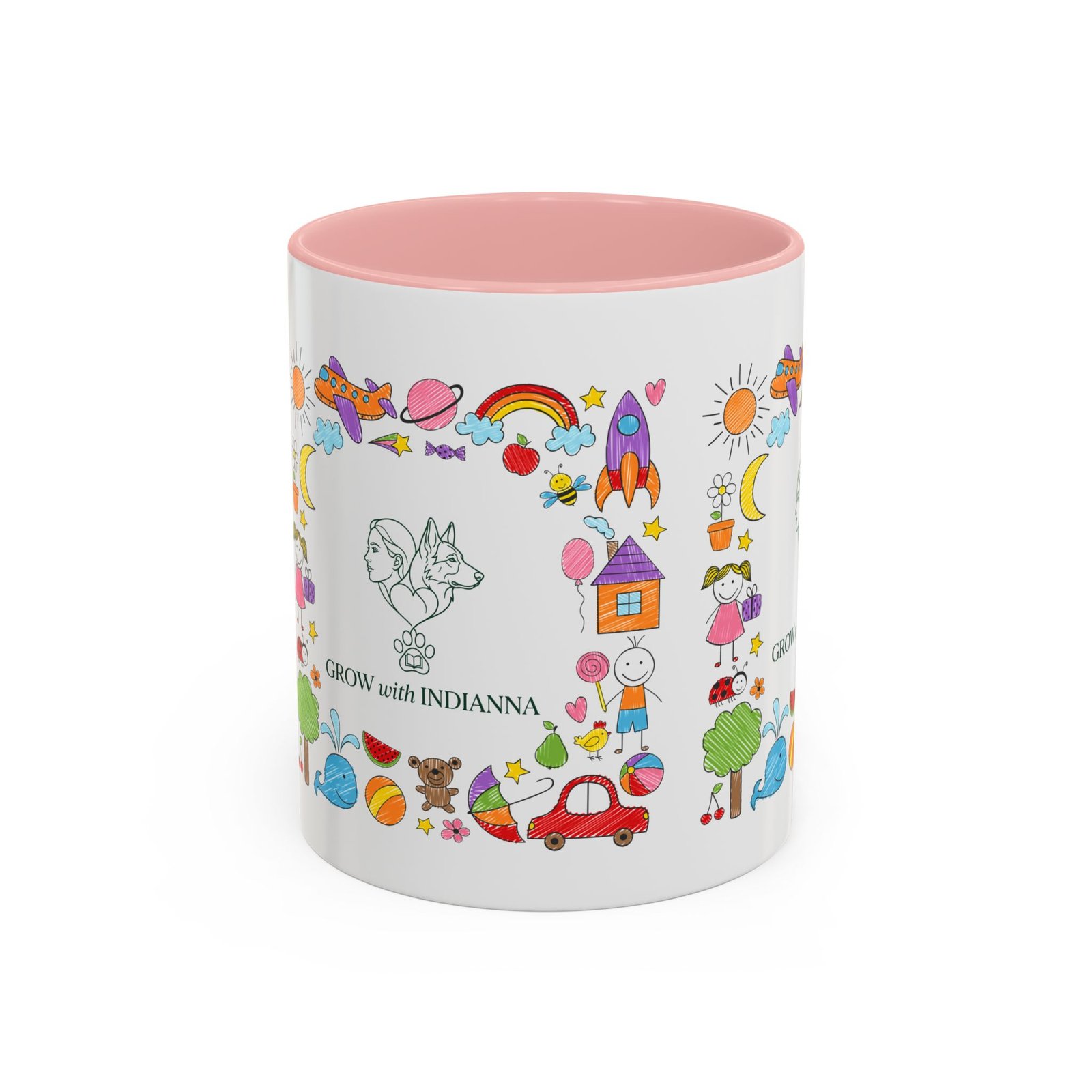 Mug Bicolore "Grow with Indianna"—Collection Grow with Indianna – Image 9