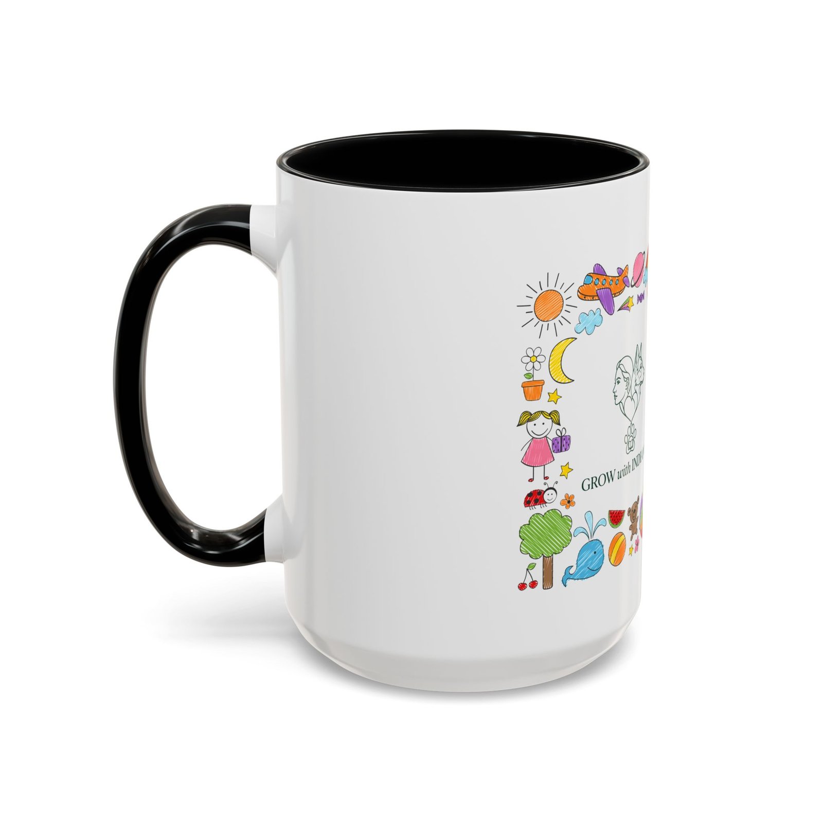 Mug Bicolore "Grow with Indianna"—Collection Grow with Indianna – Image 19