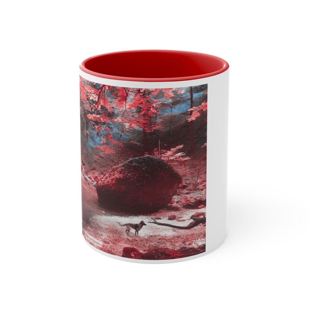 ☕ Mug Bicolore "Forêt Enchantée" – Collection Grow with Indianna