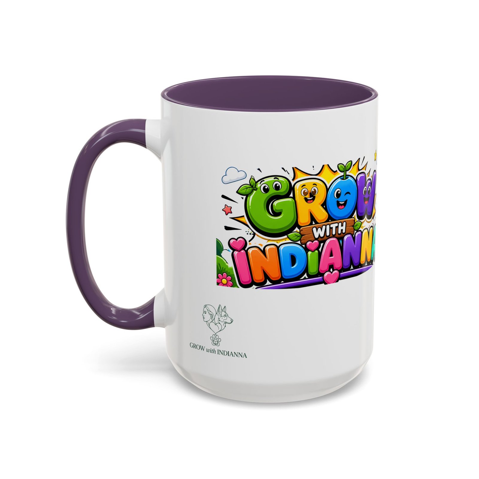 Mug Bicolore « Grow with Indianna »— Collection Grow with Indianna – Image 67