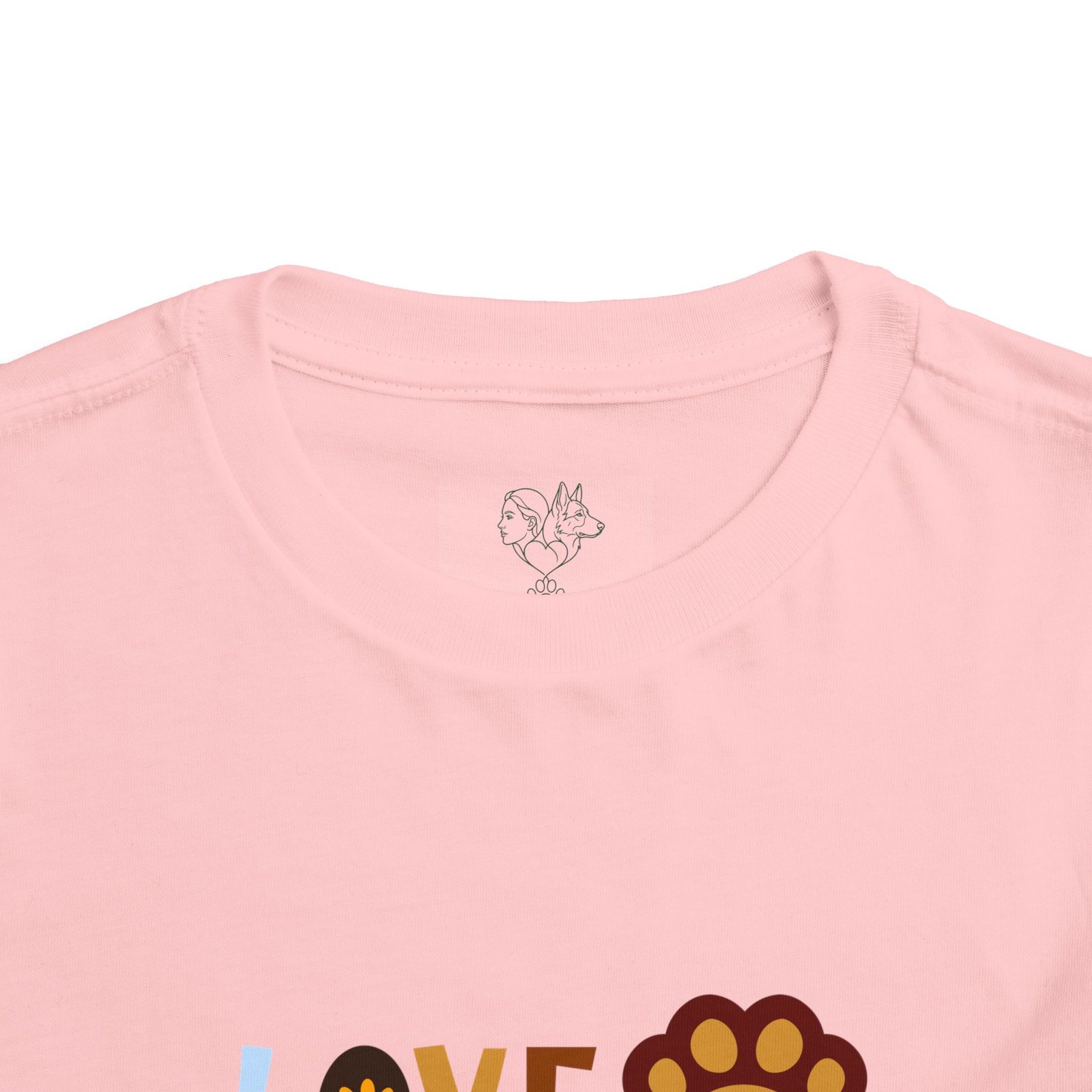 T-shirt Enfant « Love Paws » — Collection Grow with Indianna – Image 48
