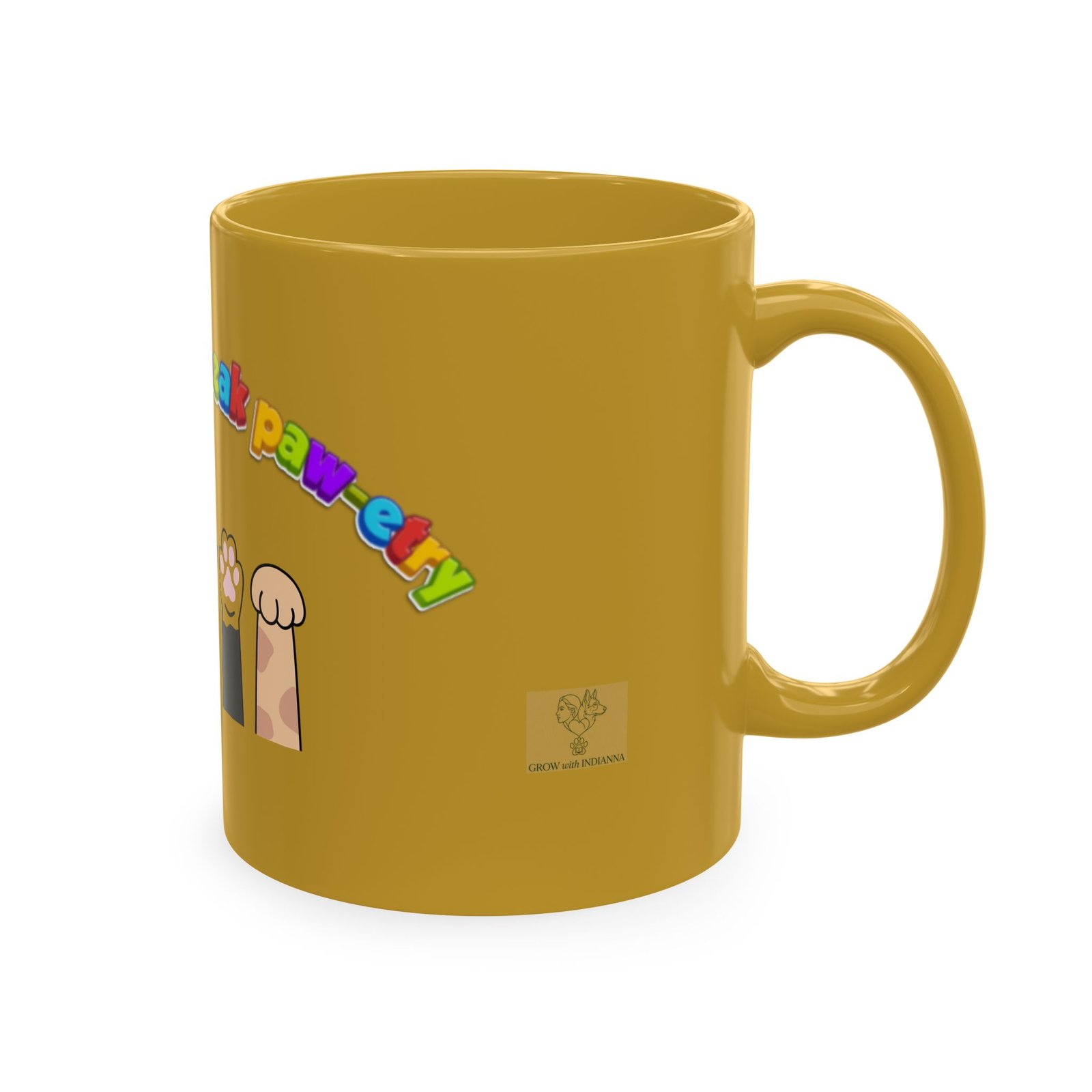 Mug en Céramique « Patounes Amoureuses »— Collection Grow with Indianna – Image 8