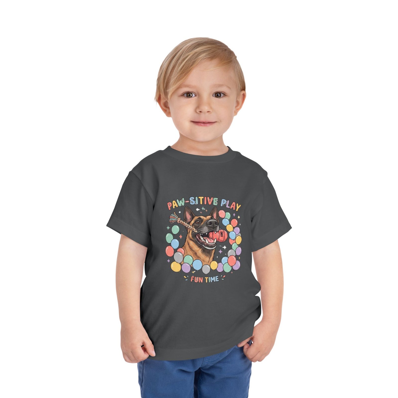 T-shirt Enfant « Paw-sitive Play » —Collection Grow with Indianna – Image 51