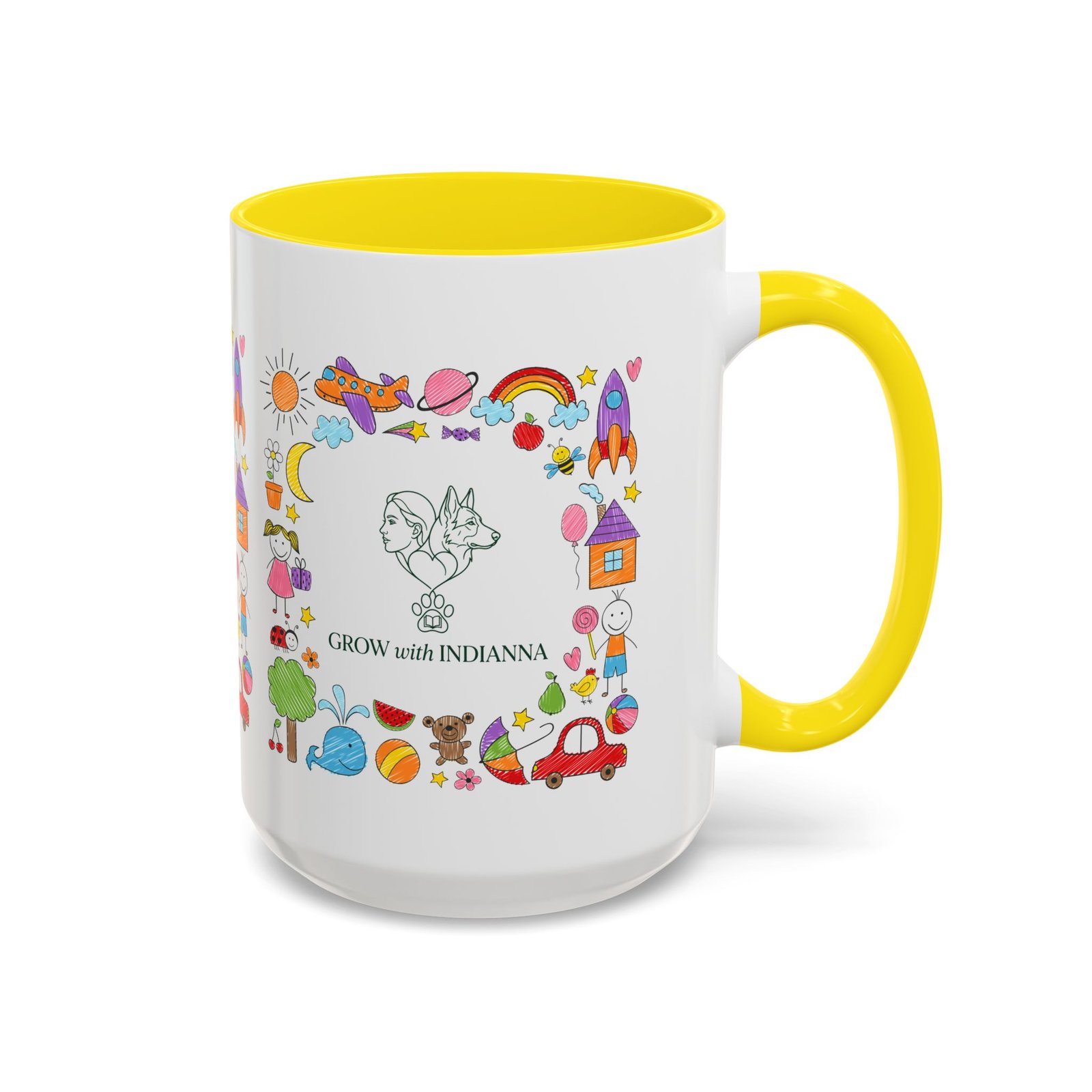 Mug Bicolore "Grow with Indianna"—Collection Grow with Indianna – Image 54