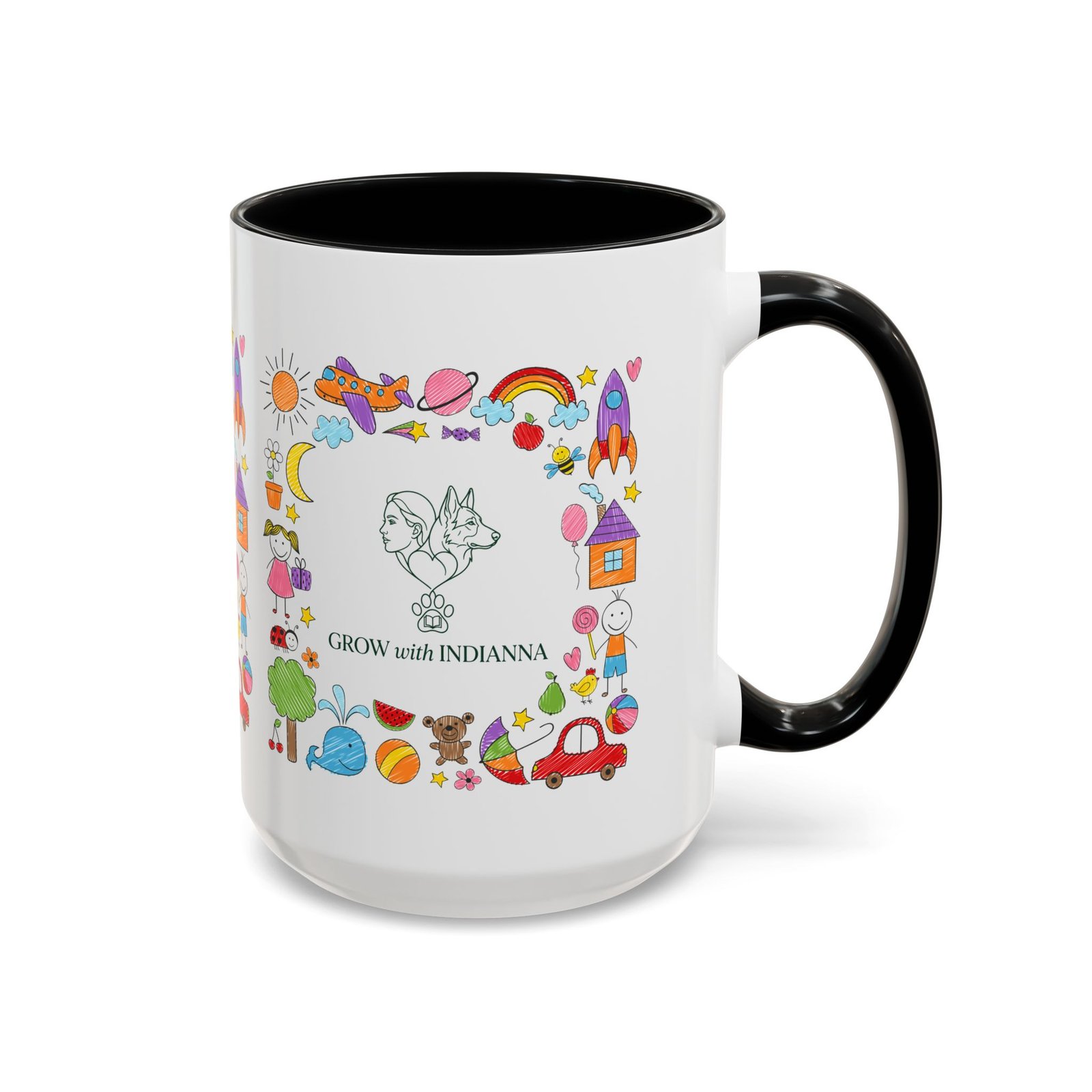 Mug Bicolore "Grow with Indianna"—Collection Grow with Indianna – Image 18