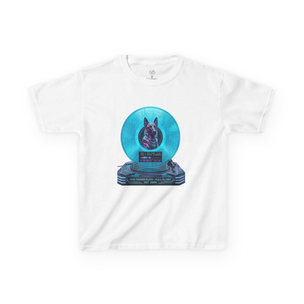 T-shirt « Blue Record Award » —Collection Grow with Indianna