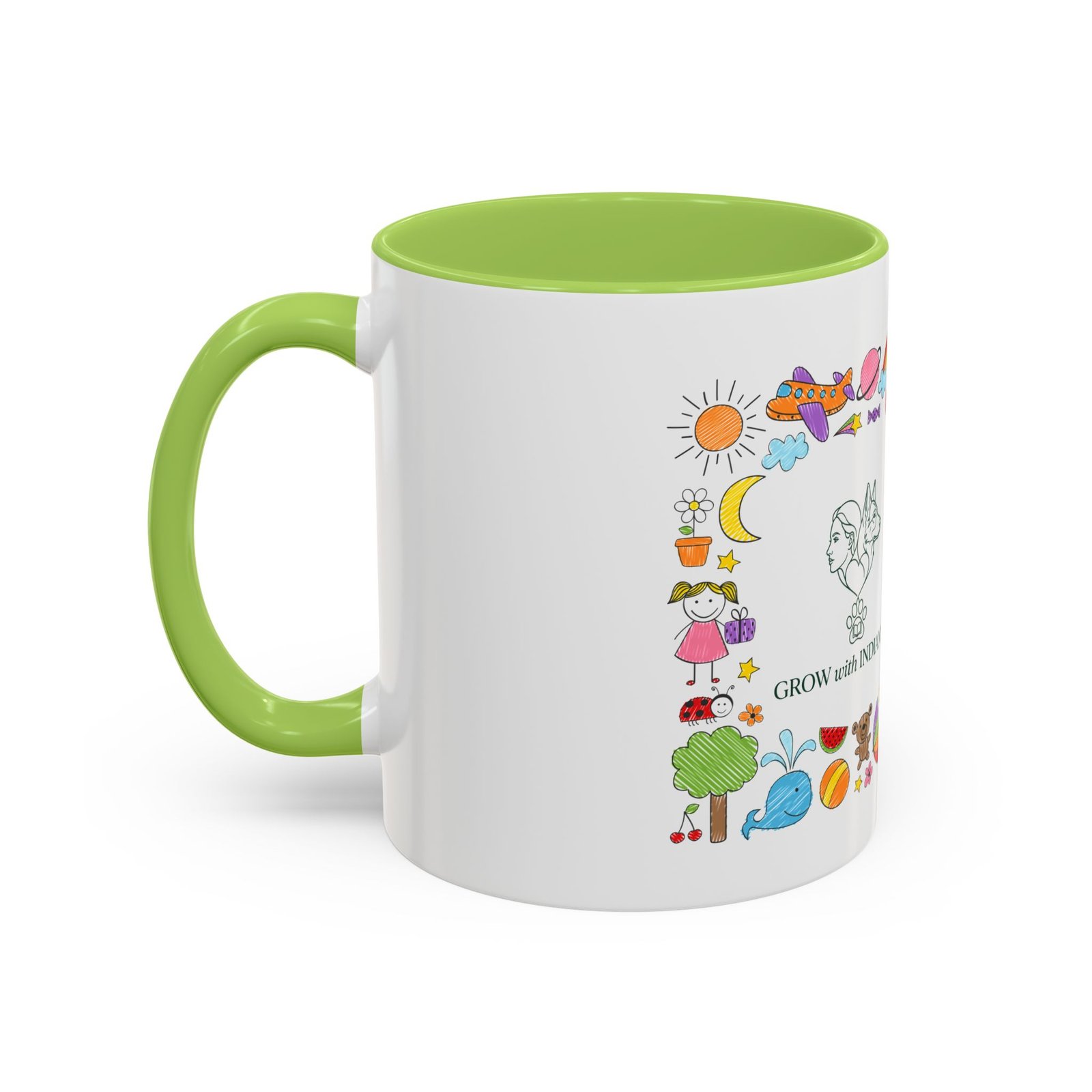 Mug Bicolore "Grow with Indianna"—Collection Grow with Indianna – Image 59