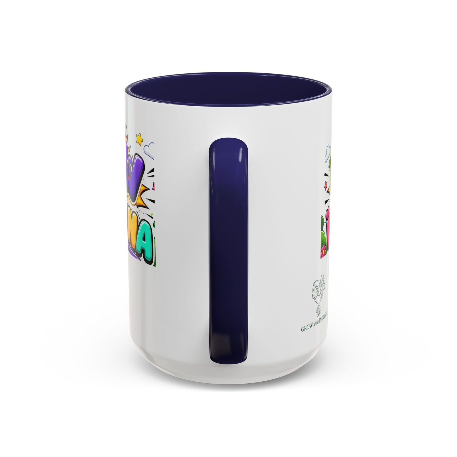 Mug Bicolore « Grow with Indianna »— Collection Grow with Indianna – Image 24