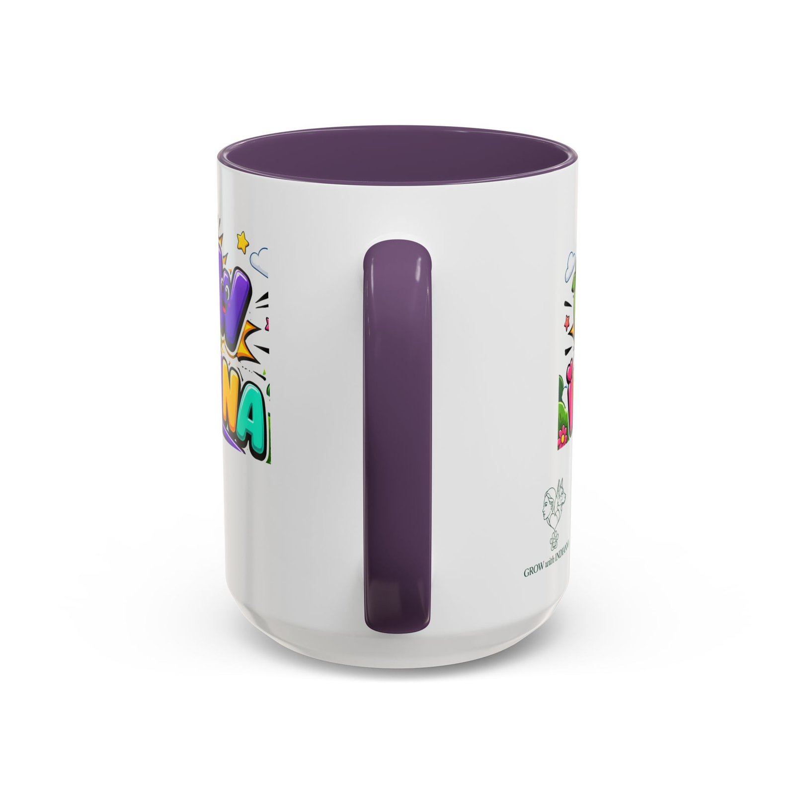 Mug Bicolore « Grow with Indianna »— Collection Grow with Indianna – Image 68