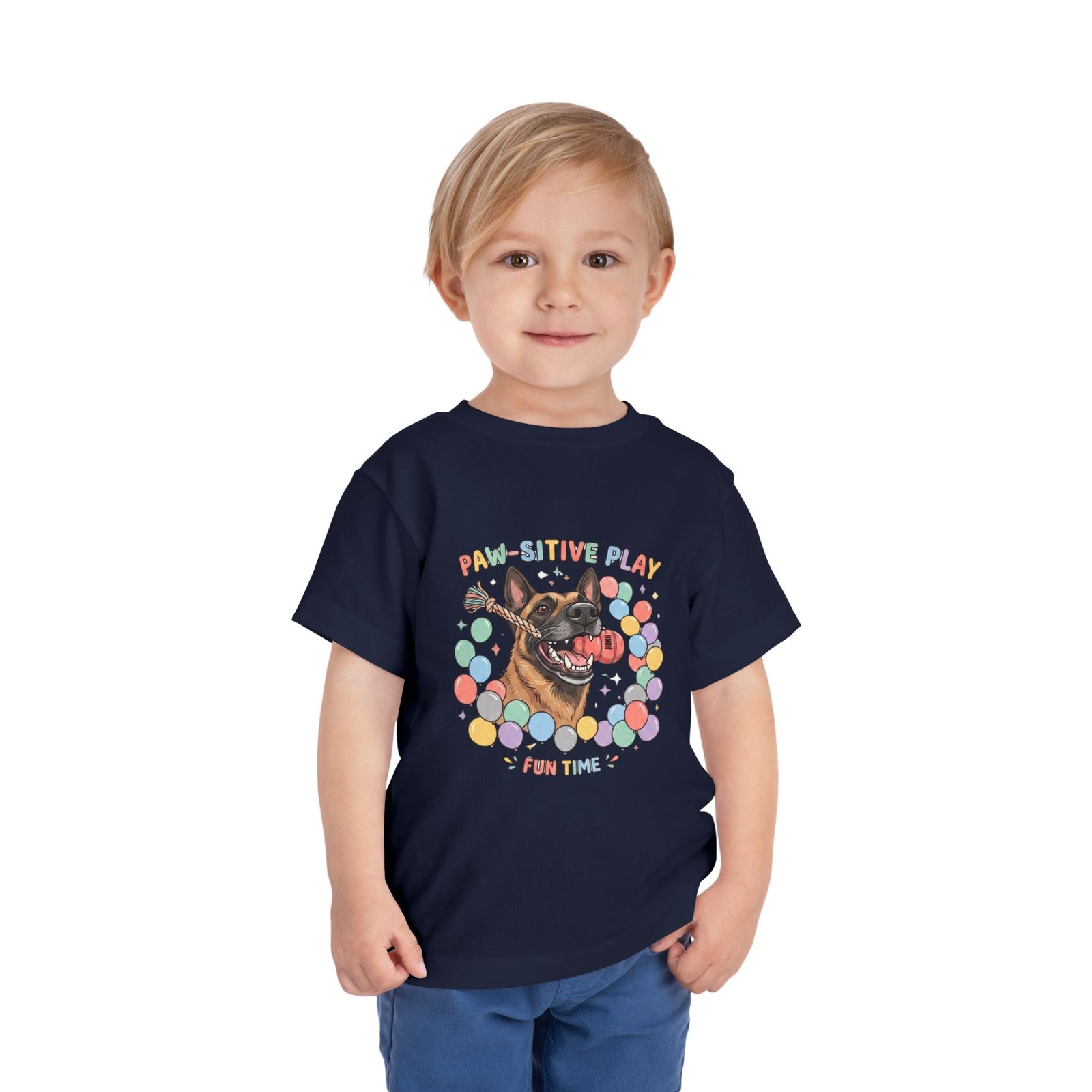 T-shirt Enfant « Paw-sitive Play » —Collection Grow with Indianna – Image 55
