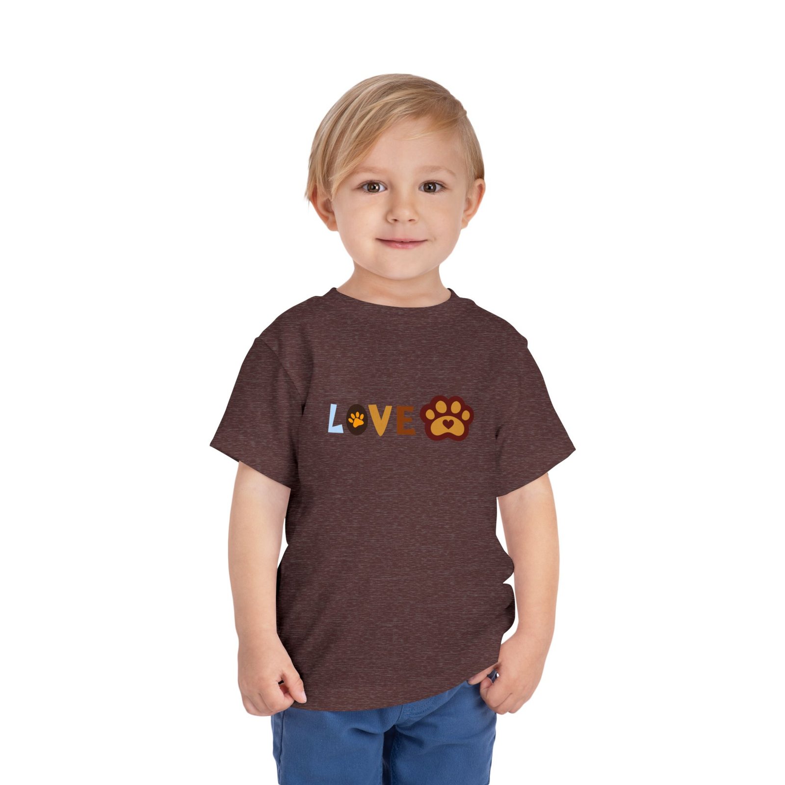 T-shirt Enfant « Love Paws » — Collection Grow with Indianna – Image 55