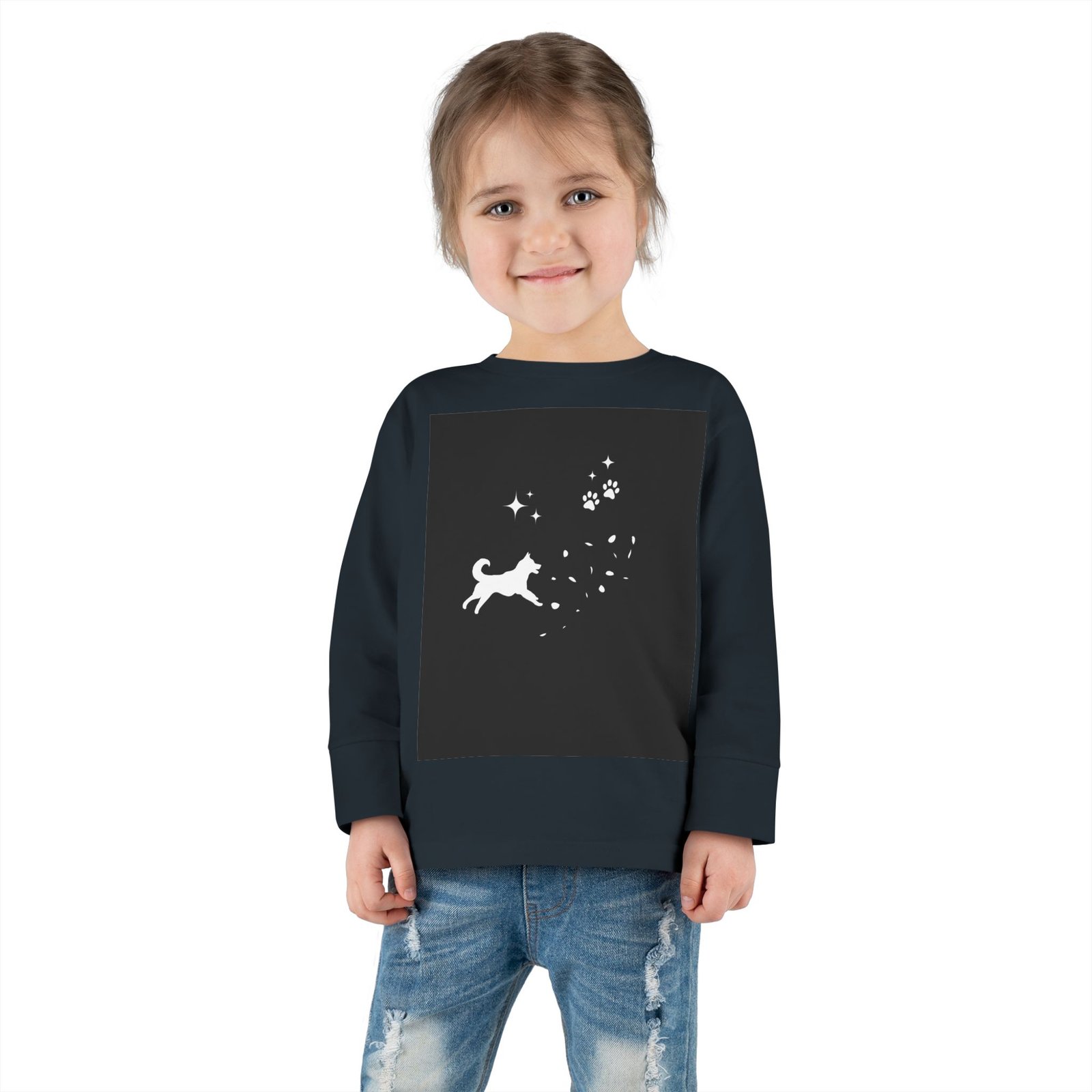T-shirt Manches Longues Enfant en Coton —Collection Grow with Indianna – Image 4