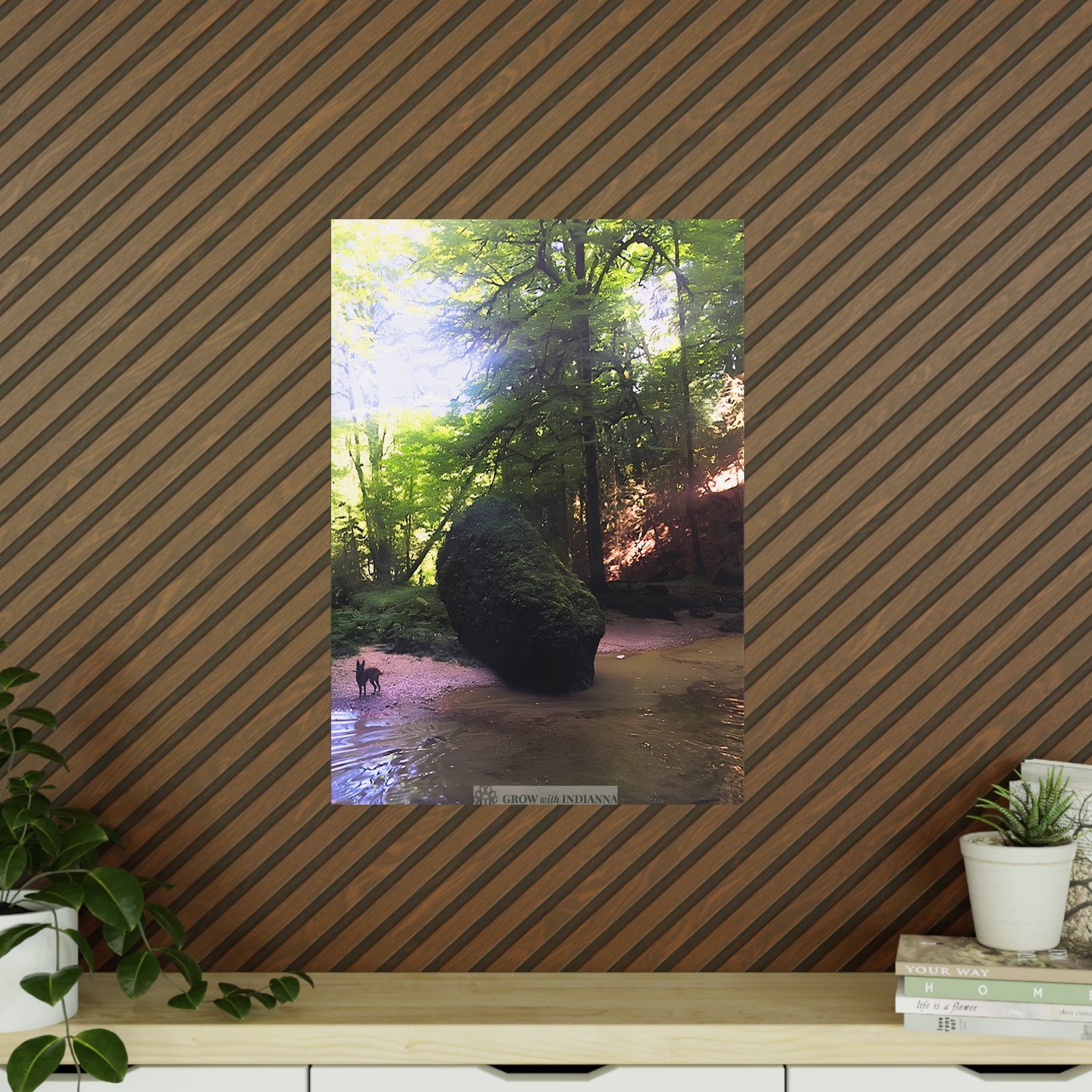 Affiche Photo Officielle "La Forêt Lumineuse" – Collection Grow with Indianna – Image 21