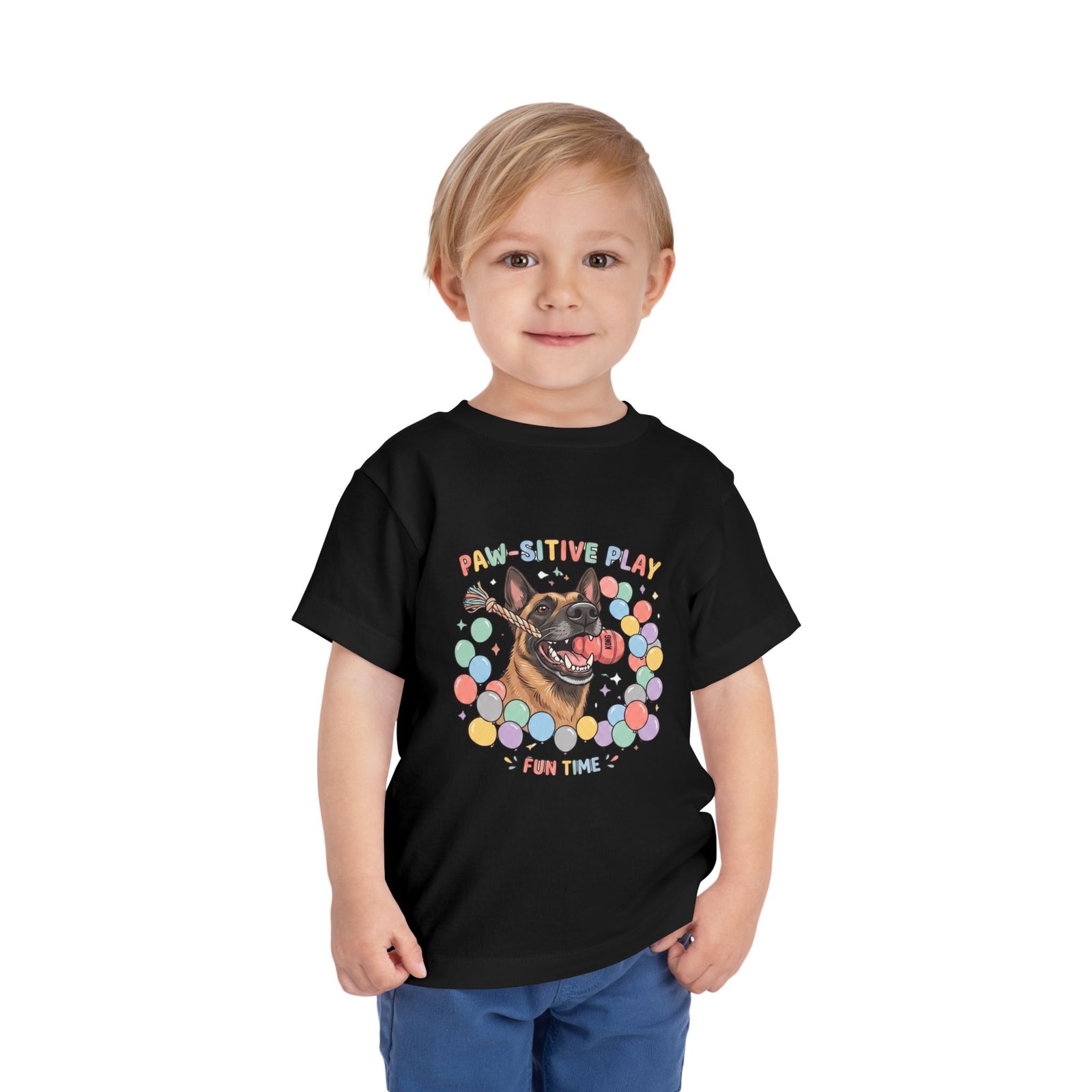 T-shirt Enfant « Paw-sitive Play » —Collection Grow with Indianna – Image 11