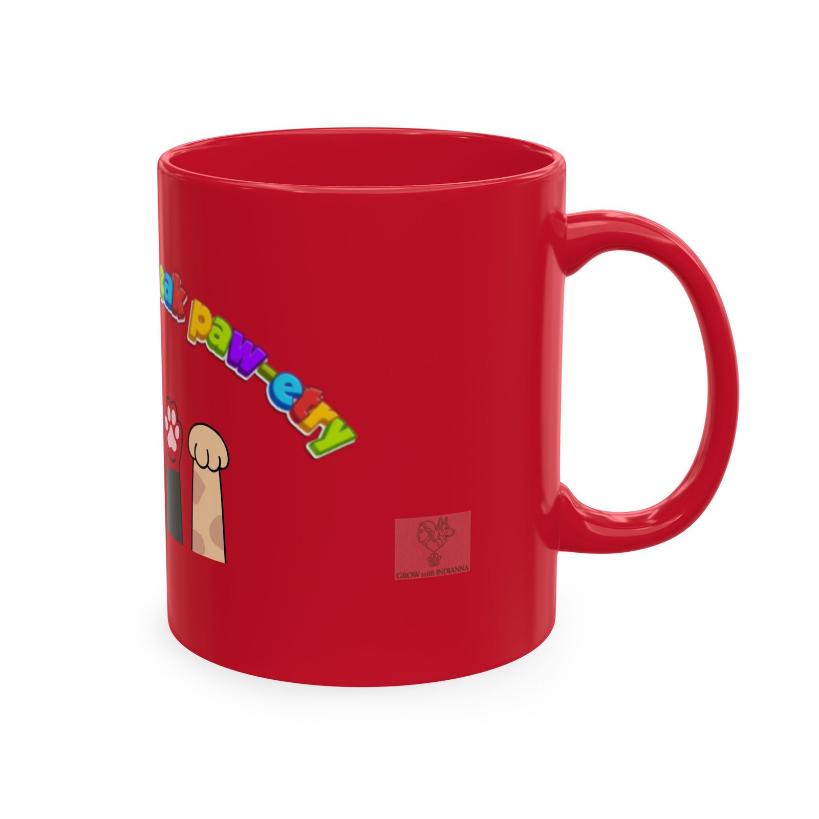 Mug en Céramique « Patounes Amoureuses »— Collection Grow with Indianna – Image 20