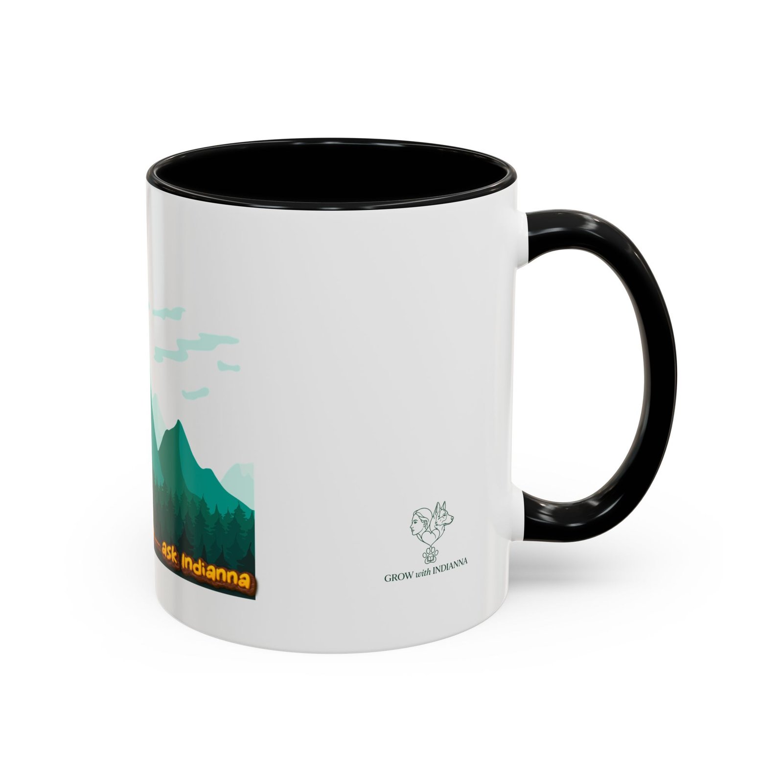 Mug Bicolore « Indiana Mountains » —Collection Grow with Indianna – Image 2