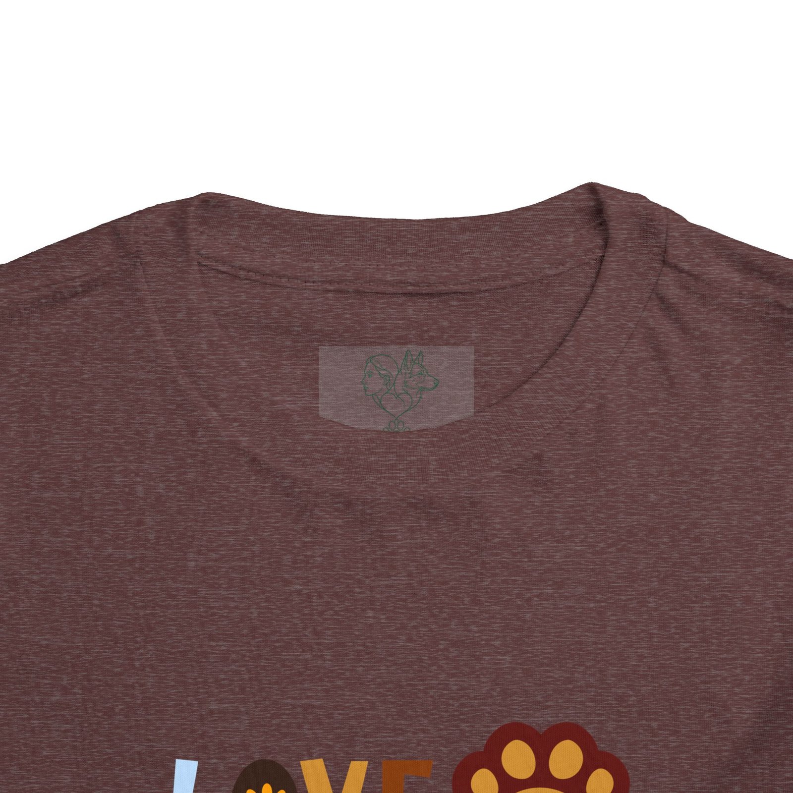 T-shirt Enfant « Love Paws » — Collection Grow with Indianna – Image 56