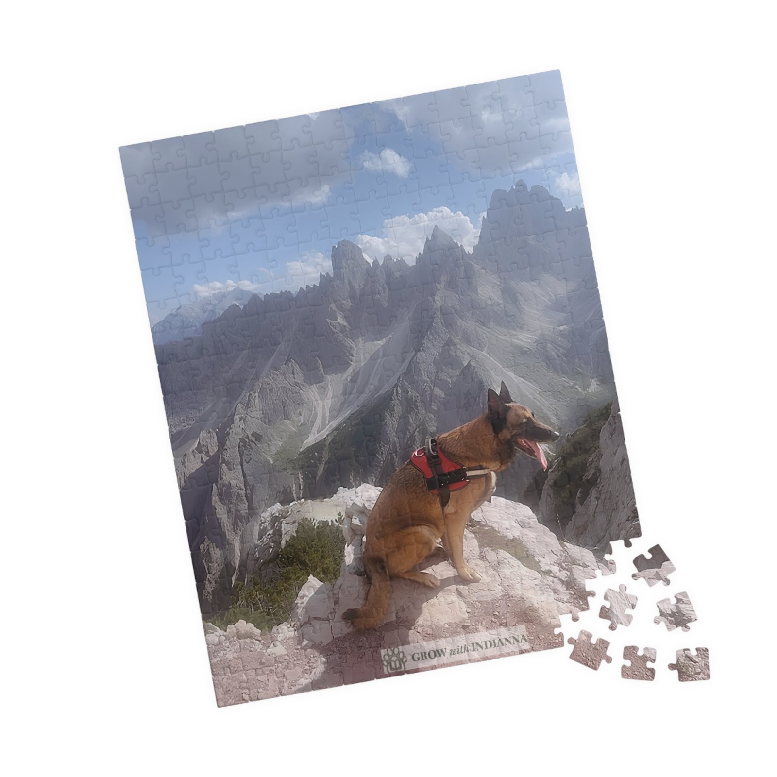 đ§© Puzzle Officiel "Au Sommet des Dolomites" â Collection Grow with Indianna â Image 7
