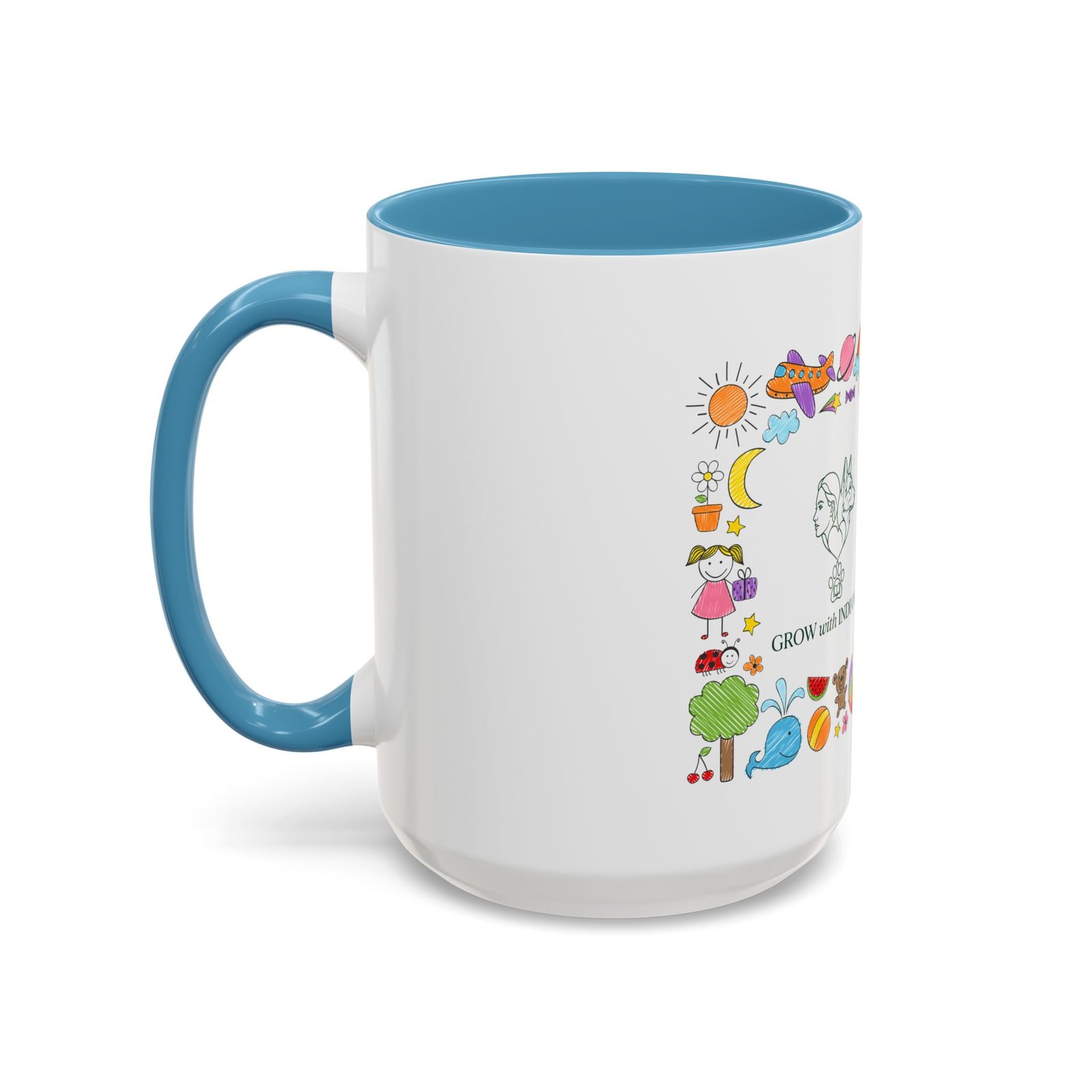 Mug Bicolore "Grow with Indianna"—Collection Grow with Indianna – Image 39