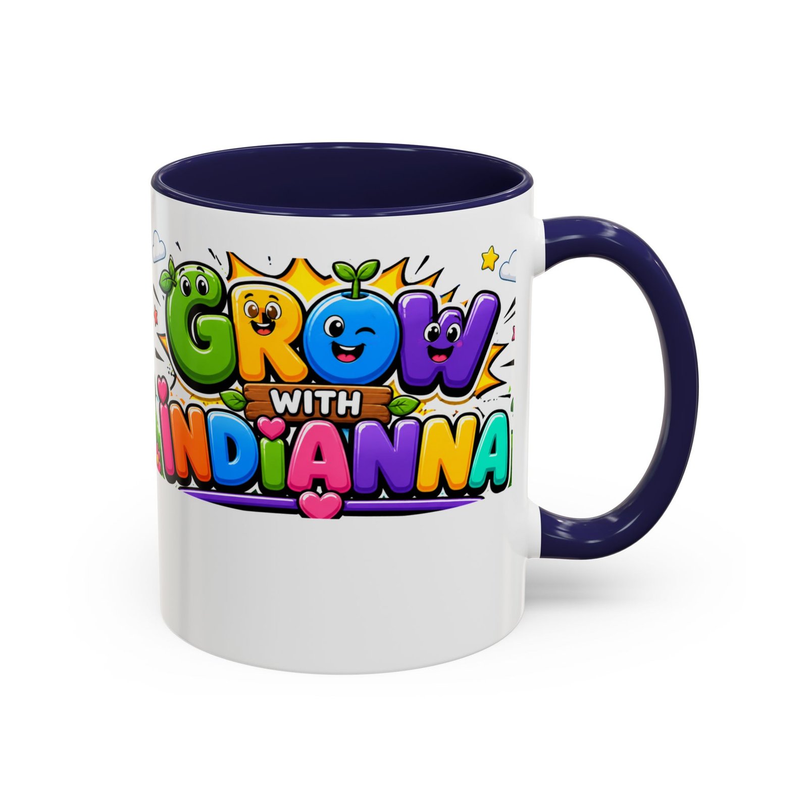 Mug Bicolore « Grow with Indianna »— Collection Grow with Indianna – Image 6