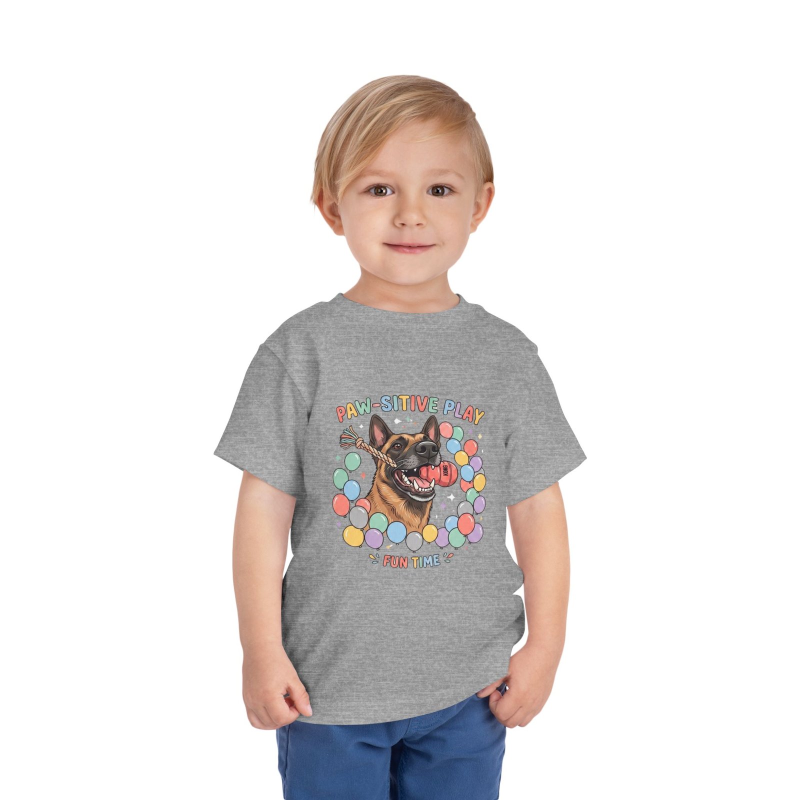 T-shirt Enfant « Paw-sitive Play » —Collection Grow with Indianna – Image 39