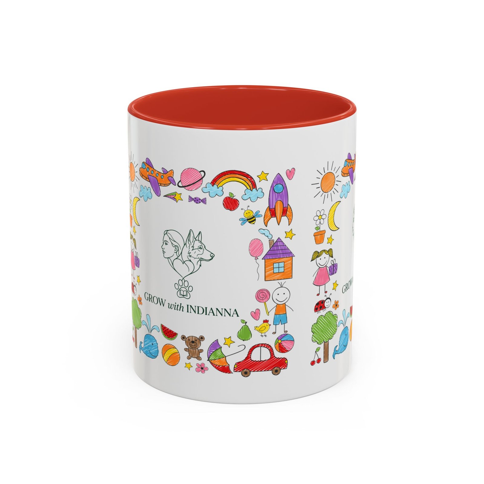 Mug Bicolore "Grow with Indianna"—Collection Grow with Indianna – Image 13