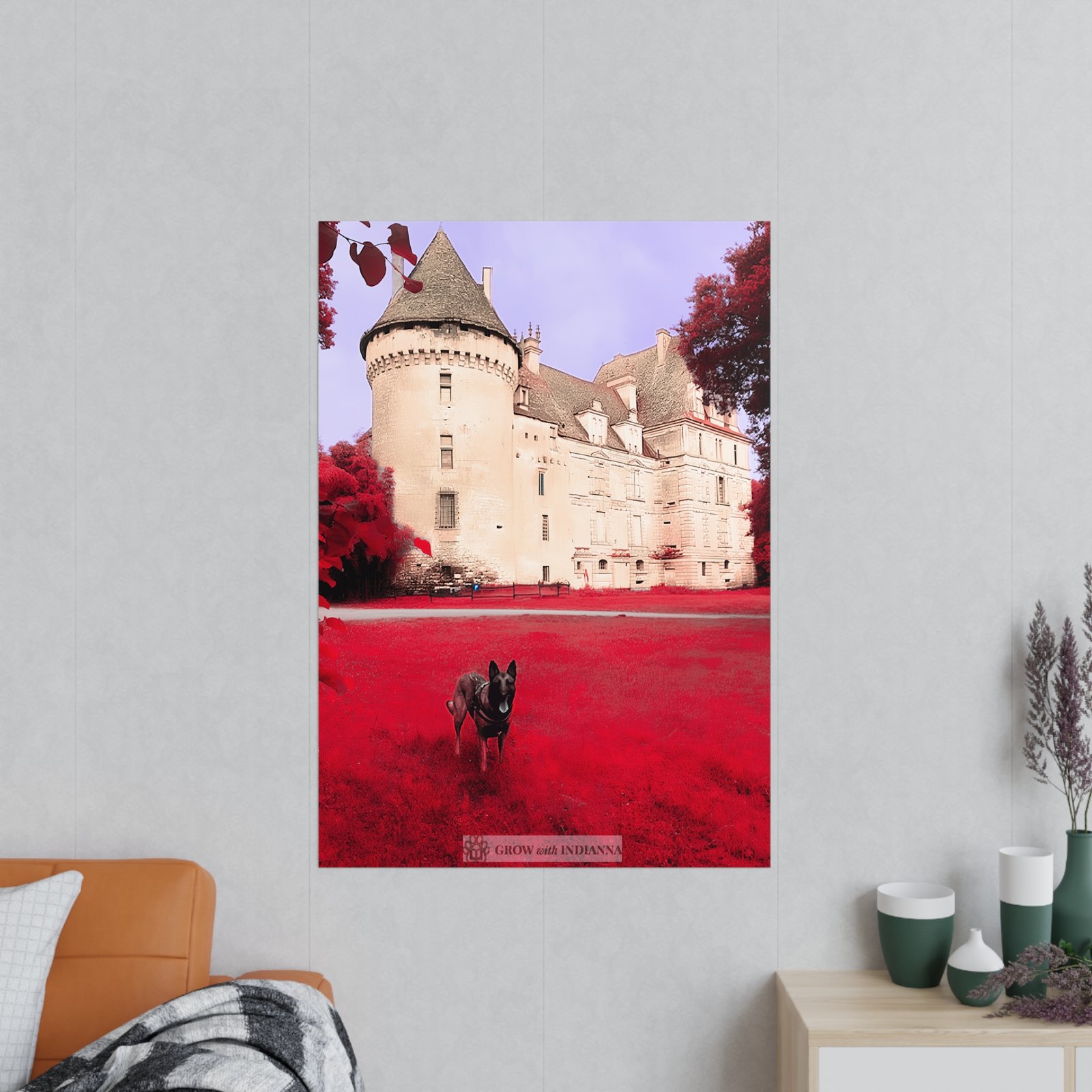 Affiche Photo Officielle "Le Château Enchanté" – Collection Grow with Indianna – Image 2