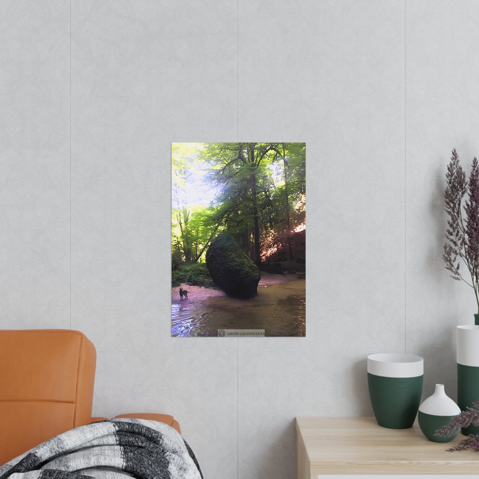 Affiche Photo Officielle "La Forêt Lumineuse" – Collection Grow with Indianna – Image 2