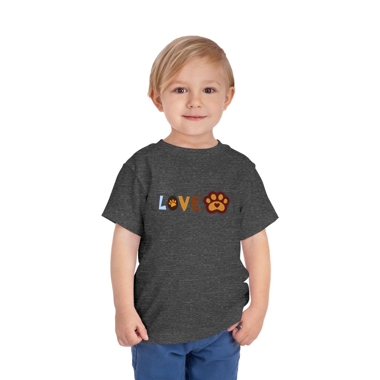 T-shirt Enfant « Love Paws » — Collection Grow with Indianna – Image 43