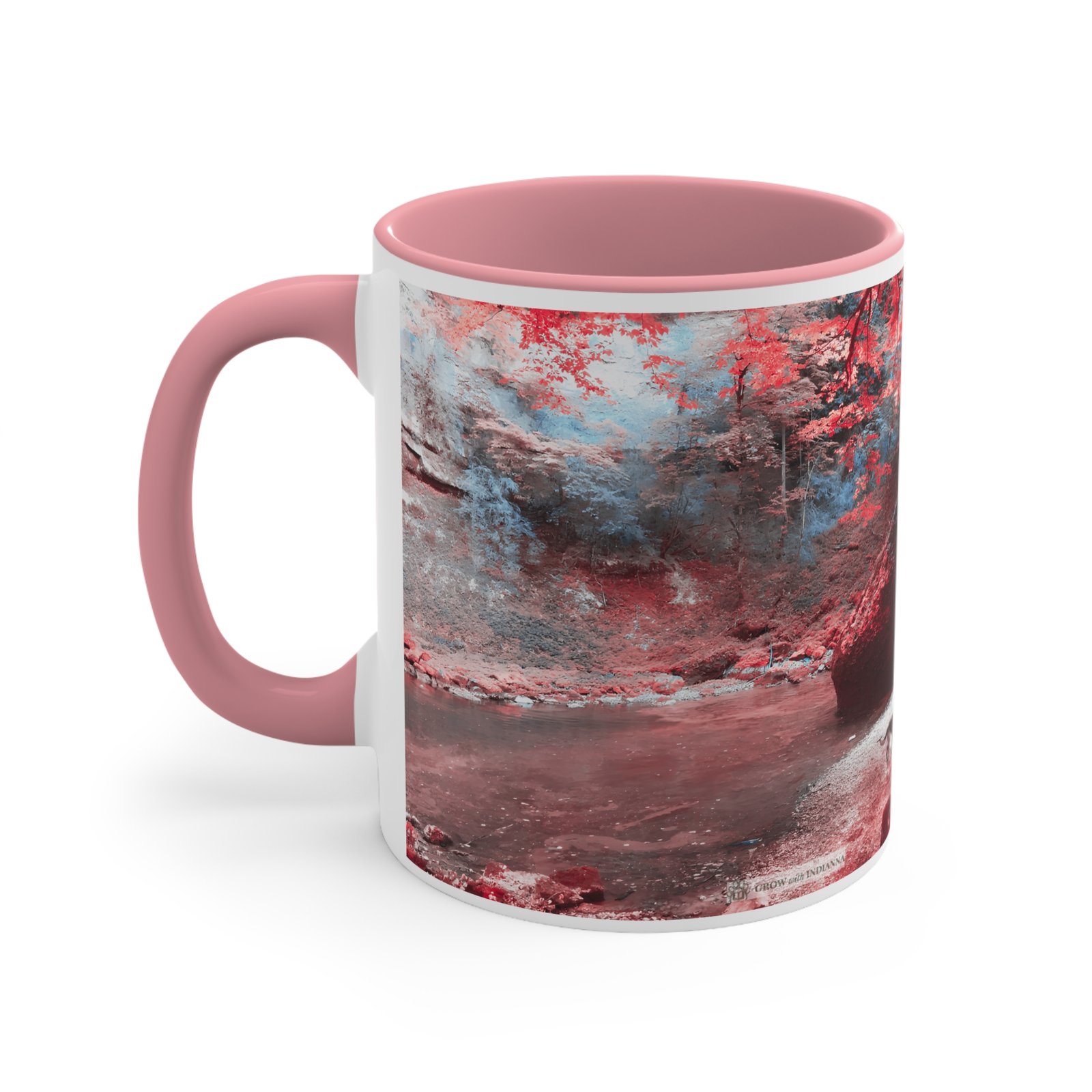 ☕ Mug Bicolore "Forêt Enchantée" – Collection Grow with Indianna – Image 14